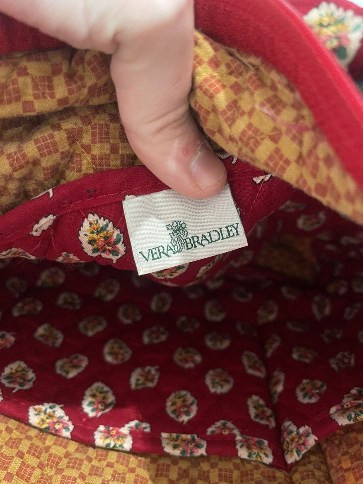 Vera Bradley Vintage Vera Bradley Shoulder Handbag Purse Satchel bag Size ONE SIZE - 6 Thumbnail