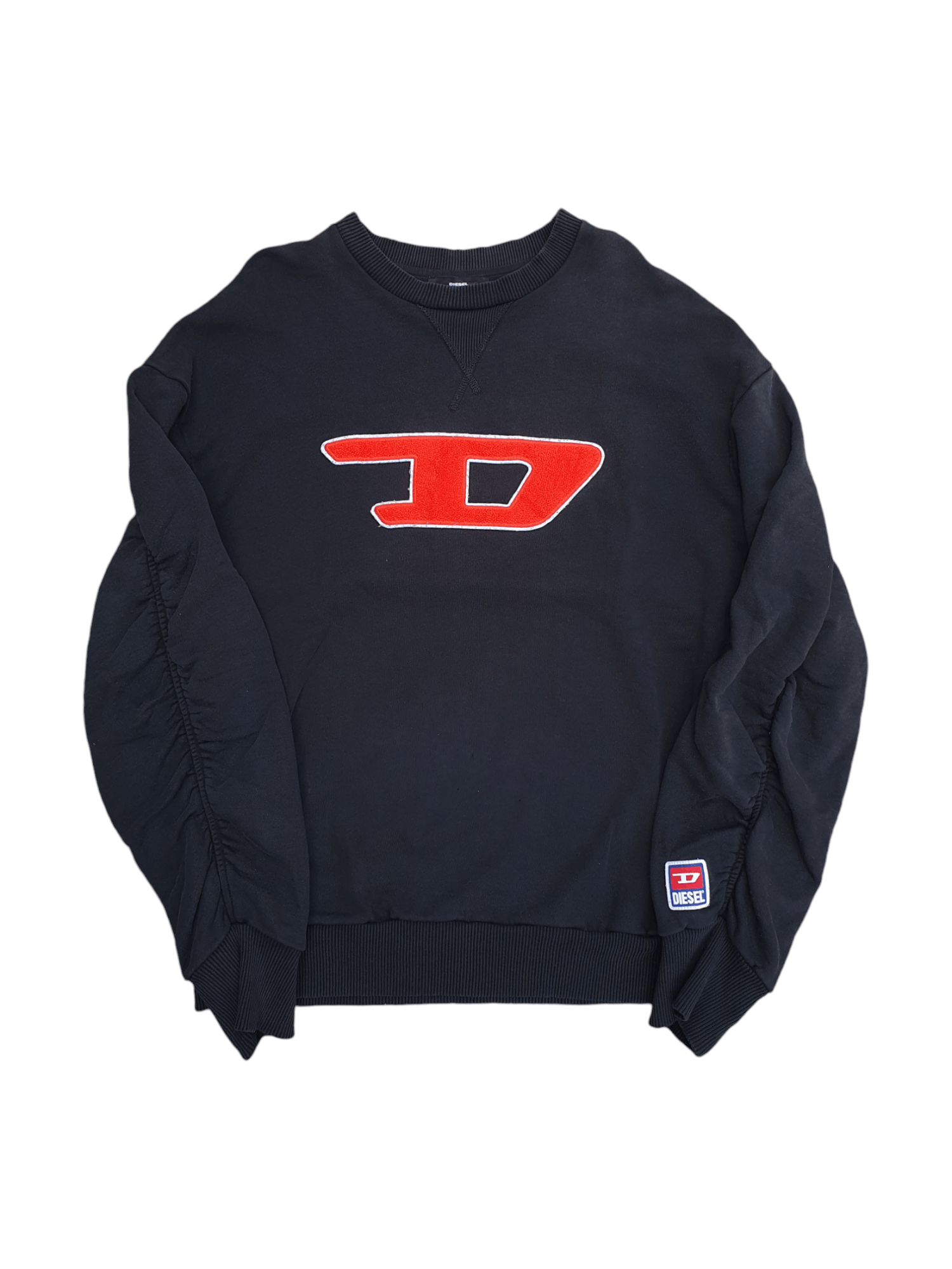 Diesel × Vintage DIESEL logo crewneck sweater Size US S / EU 44-46 / 1 - 1 Thumbnail