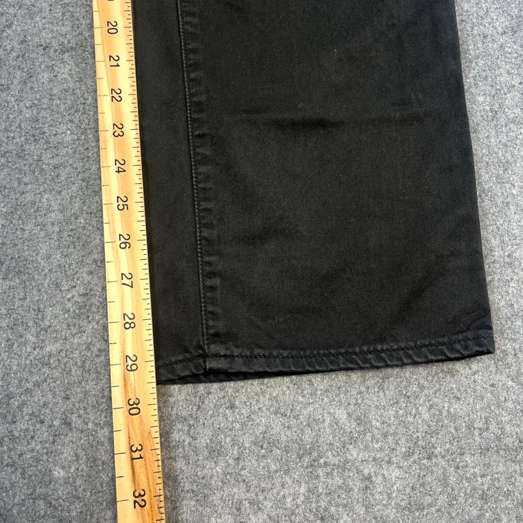 Hugo Boss HUGO BOSS Jeans Regular Straight 32 Dark Wash Black Mens Jeans Size US 32 / EU 48 - 4 Thumbnail