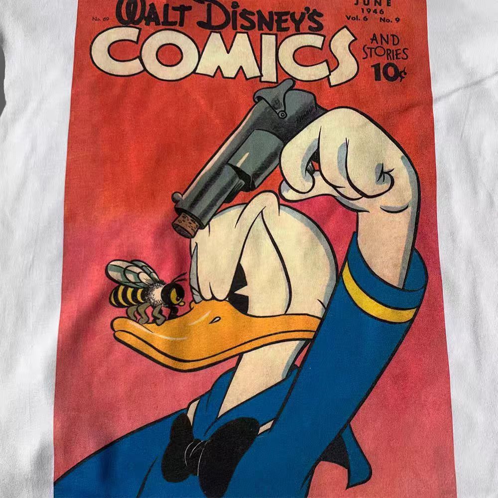 Vintage American street fashion cartoon print tee y2k Size US L / EU 52-54 / 3 - 3 Thumbnail