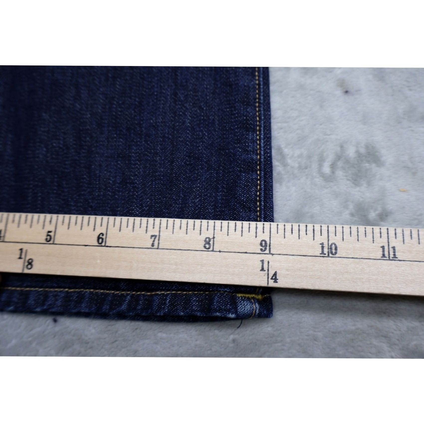 True Religion True Religion Bobby Jeans Men 34x32 Dark Denim Straight Whisker Fade USA Shirt? Size US 34 / EU 50 - 4 Thumbnail