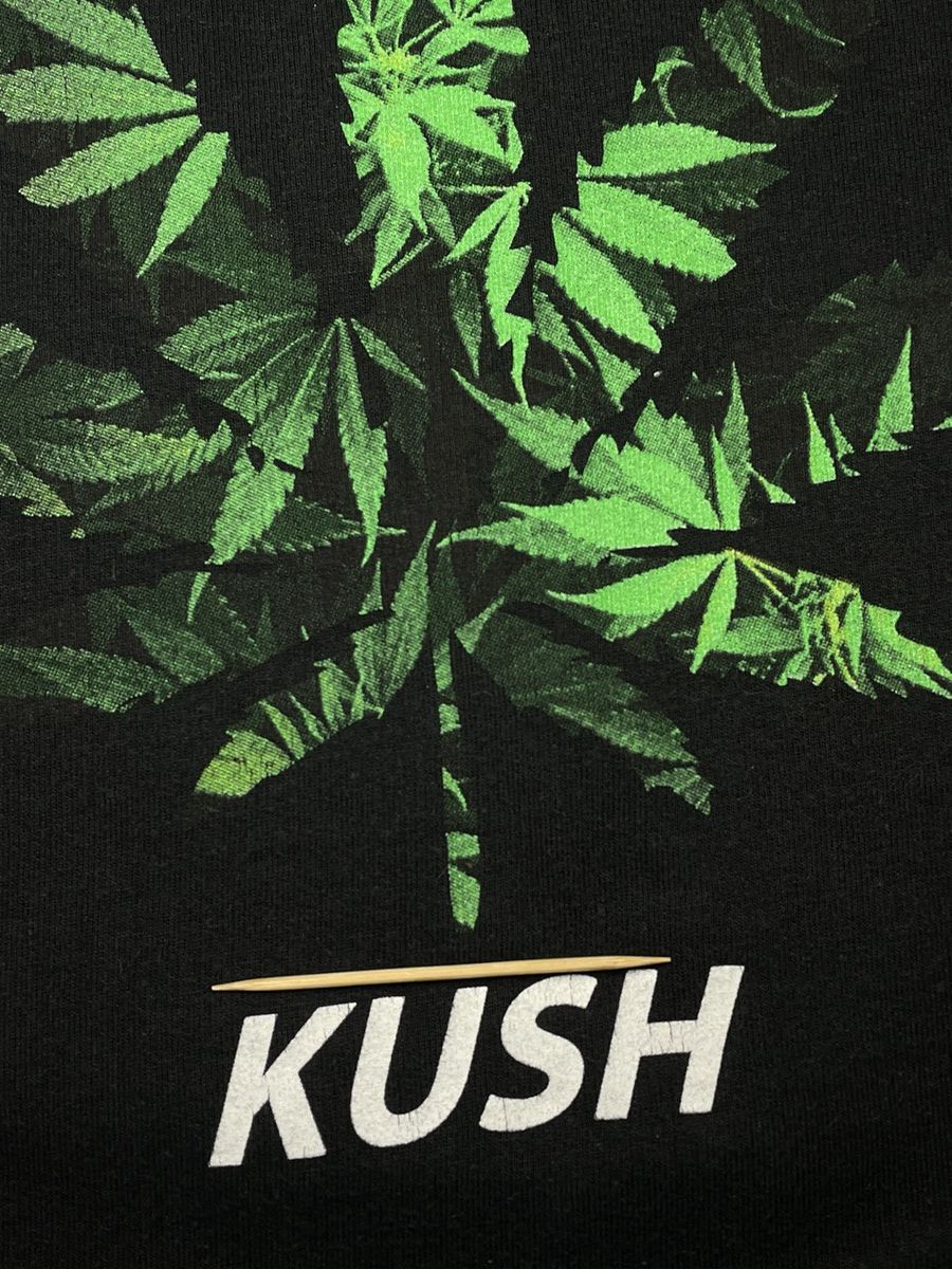 Vintage 🔥RARE🔥Kush Marijuana Sweatshirt Stoner Hype Big Logo Size US M / EU 48-50 / 2 - 7 Thumbnail