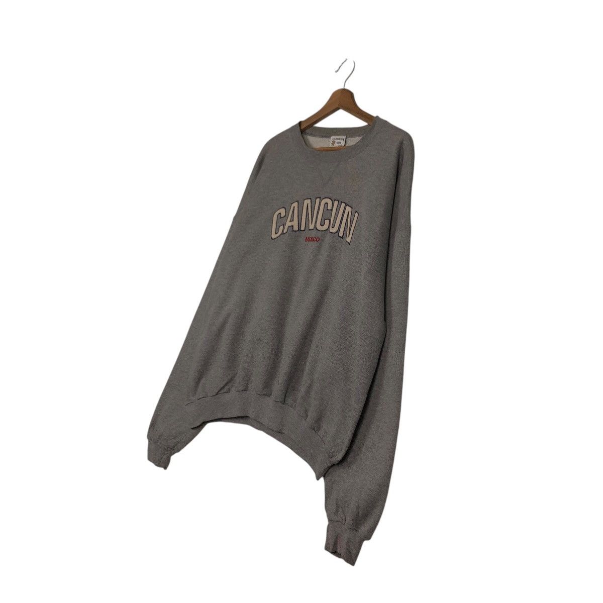 Japanese Brand × Vintage 📌Vintage Sweatshirt Caribbean Mexico Big Logo Spell Out Size US XL / EU 56 / 4 - 3 Thumbnail