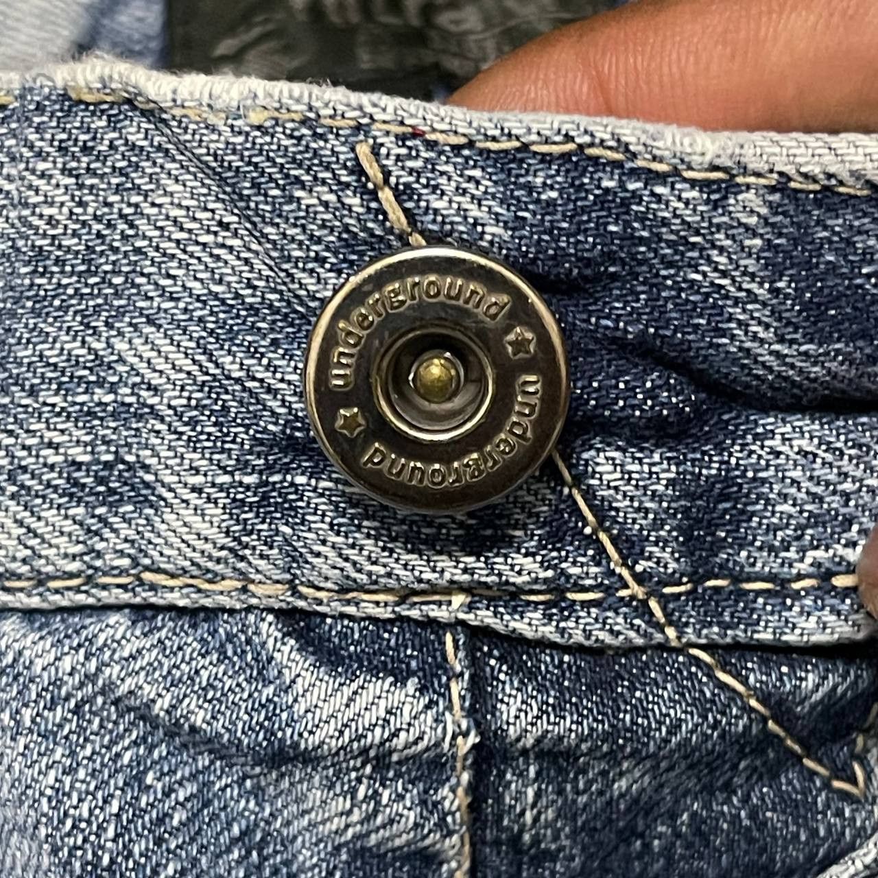 Nitraid Vintage Nitraid Underground Selvedge Denim Jeans Size US 34 / EU 50 - 7 Thumbnail