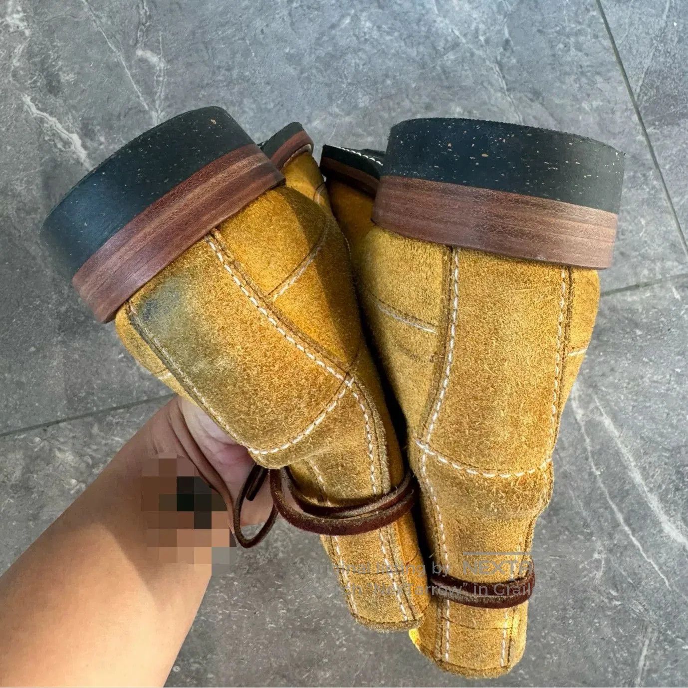 The Real McCoy's Joe McCoy Lineman Boots. Size US 8.5 / EU 41-42 - 5 Thumbnail