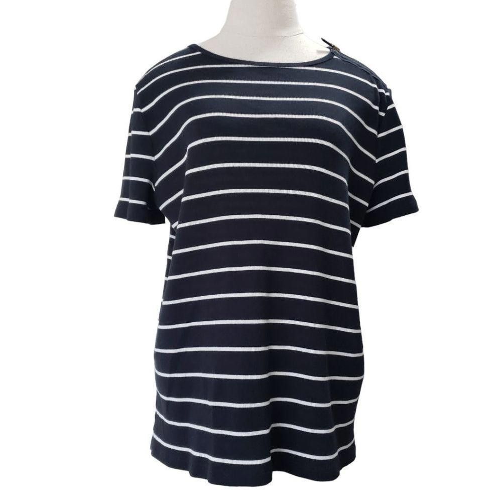 Lauren Ralph Lauren CT1265a Lauren Ralph Lauren Summer Blouse XL Size XL / US 12-14 / IT 48-50 - 1 Thumbnail