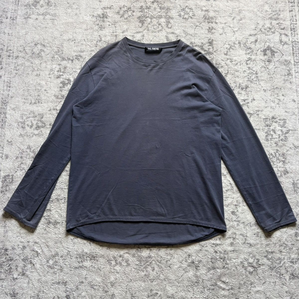 Raf Simons SS00 Raf Simons Camp Crystal Lake Blue Long Sleeve