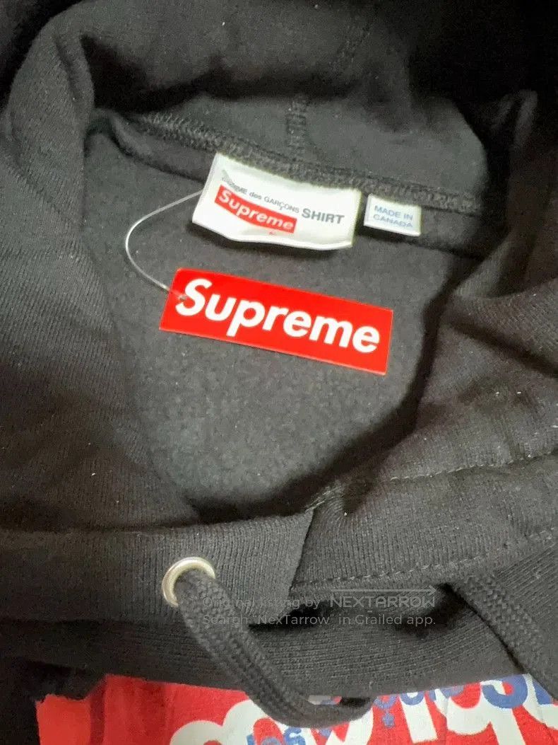 Comme des Garcons Supreme x CDG Pleated Hoodie. Size US L / EU 52-54 / 3 - 4 Thumbnail