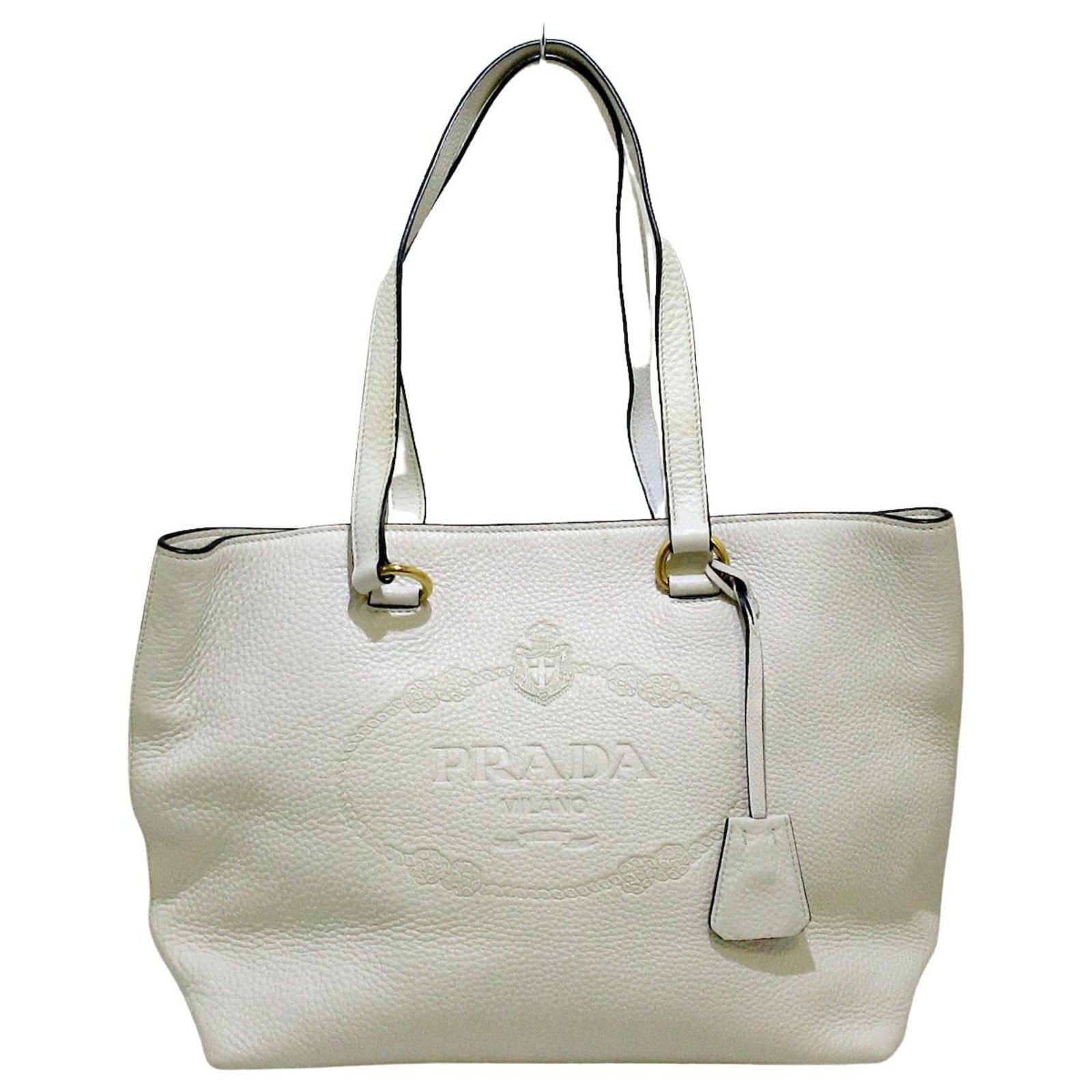 Prada o1srvl11e0624 Size: OS / Shoulder Bag in White Size ONE SIZE - 1 Thumbnail