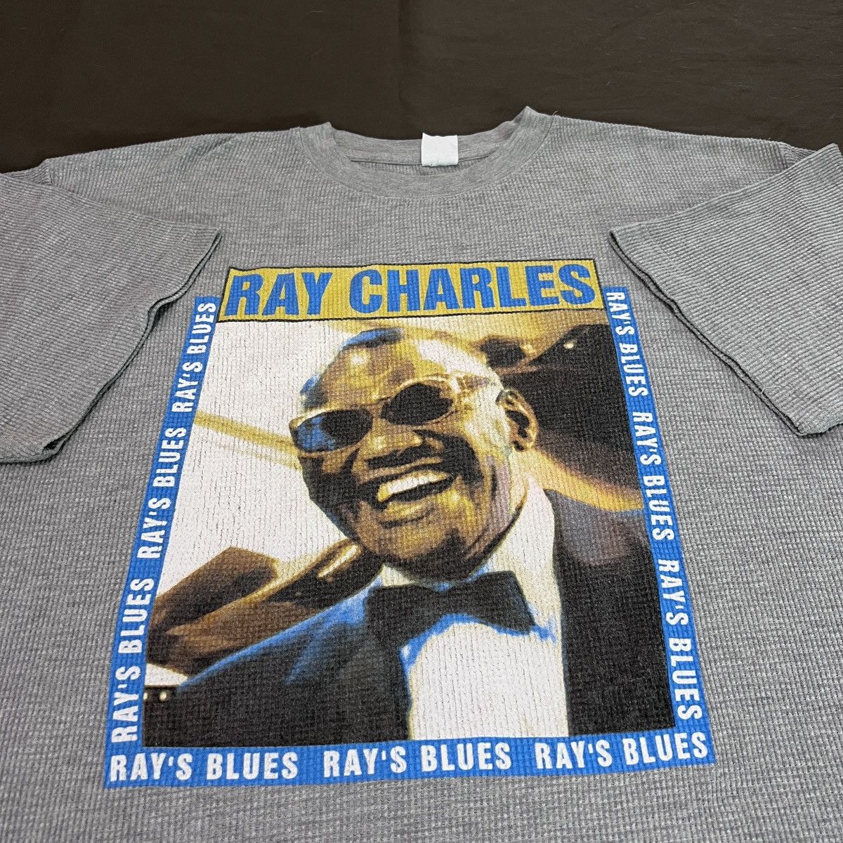 Vintage Y2K Ray Charles Tee R&B soul blues gospel country jazz Size US L / EU 52-54 / 3 - 1 Thumbnail