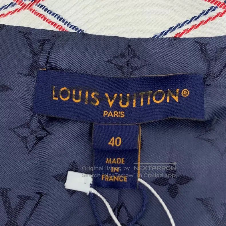 Louis Vuitton Louis Vuitton 24 long-sleeve Blazers with white diamond li Size S / US 4 / IT 40 - 5 Thumbnail