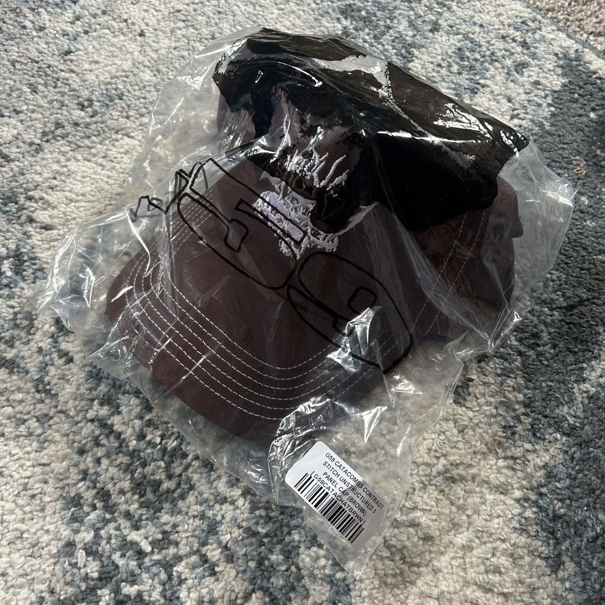 Fuck The Population × G59 Records G*59 CATACOMBS CONTRAST STiTCH UNSTRUCTURED 5 PANEL CAP Size ONE SIZE - 10 Thumbnail