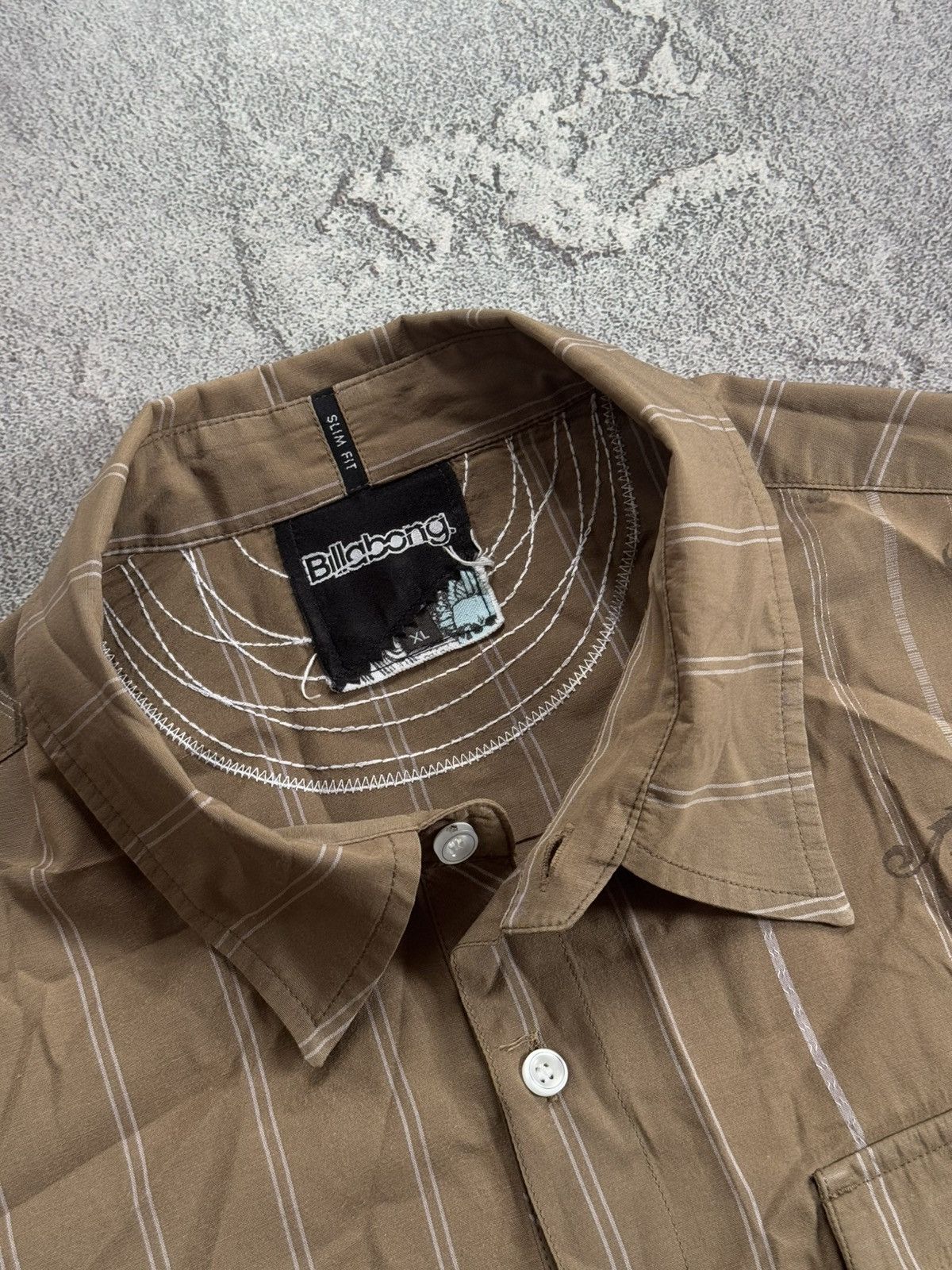 Billabong × Vintage Billabong XL all printed shirts button up polo tee T-shirt Size US XL / EU 56 / 4 - 10 Thumbnail