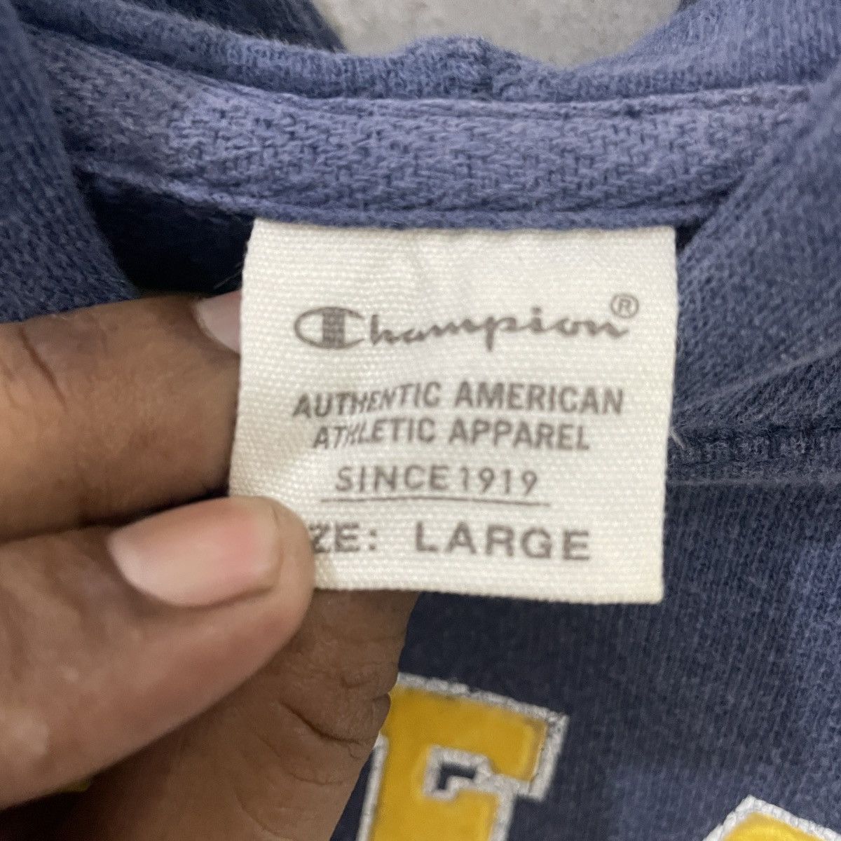 Champion Vintage Champion Hoodies Size L / US 10 / IT 46 - 5 Thumbnail