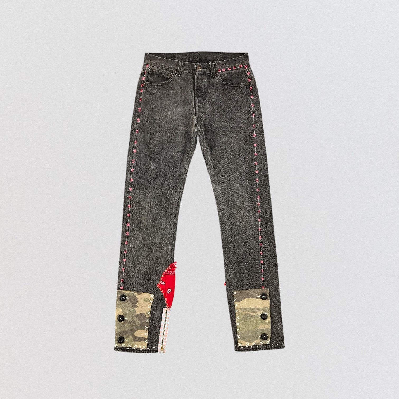 Levi's Vintage 90s Levis 501 Earth Tone Jeans-JM1584 Size US 30 / EU 46 - 1 Thumbnail
