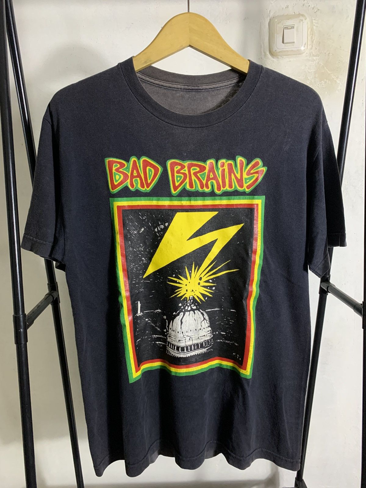 Vintage Vintage Bad Brains Size US M / EU 48-50 / 2 - 2 Thumbnail