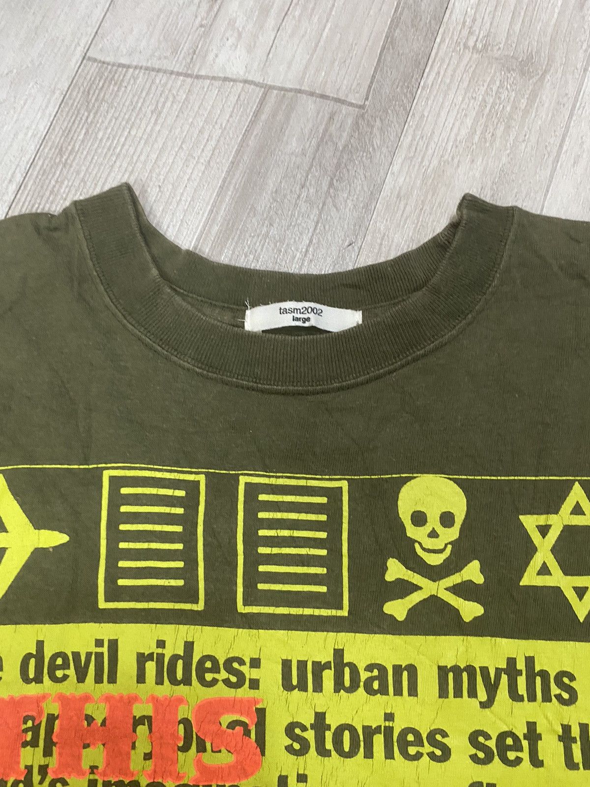 If Six Was Nine × Japanese Brand Tasm2002 by tycoon tosh stop the war tee Size US M / EU 48-50 / 2 - 2 Thumbnail