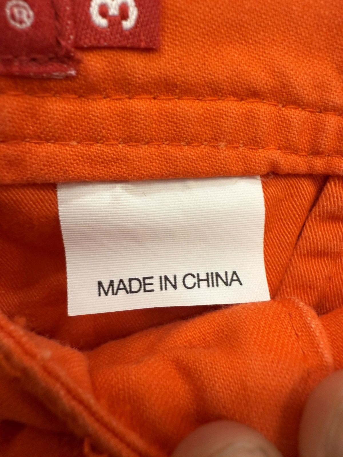 Supreme Supreme Orange Camo Pants Size US 30 / EU 46 - 8 Thumbnail