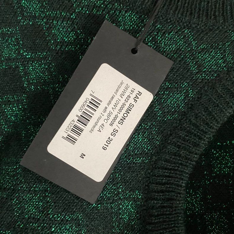 Raf Simons Raf Simons Show jacquard sweater-2505 Size US M / EU 48-50 / 2 - 7 Thumbnail