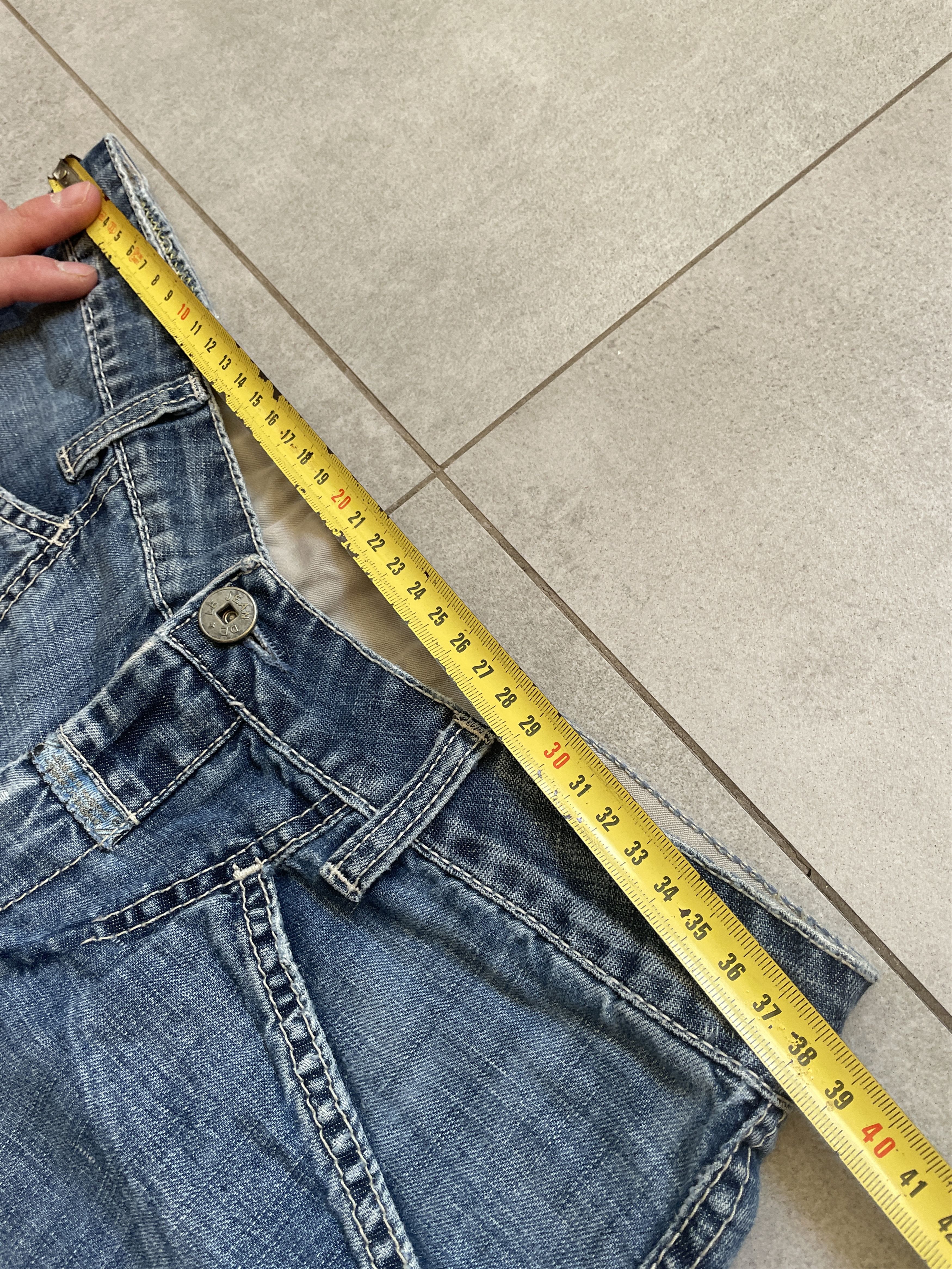 Marithe + Francois Girbaud × Vintage Y2K Marithe + Francois Girbaud JEANS SHORTS Size 27" / US 4 / IT 40 - 11 Thumbnail