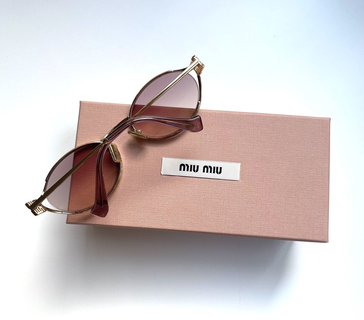 Miu Miu NEW Miu Miu sunglasses SMU 52YS 5AK-06S Size ONE SIZE - 12 Thumbnail