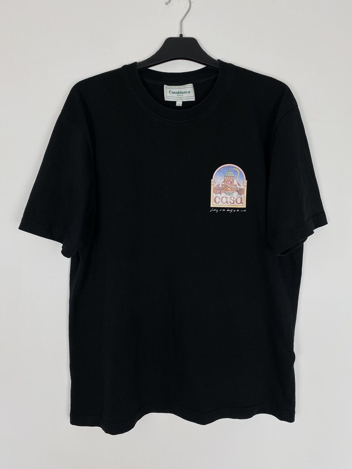 Casablanca Casablanca ‘Vue De L’Arche’ Tennis Club t-shirt XL baggy tee Size US XL / EU 56 / 4 - 8 Thumbnail