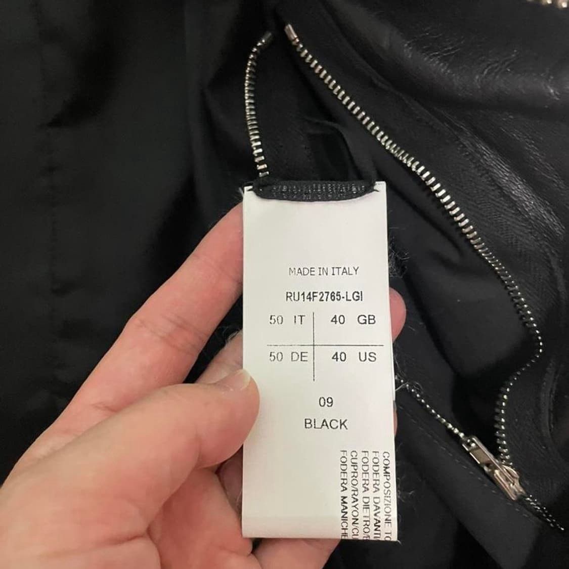 Rick Owens Rick Owens hooded zip biker leather jacket Size US M / EU 48-50 / 2 - 6 Thumbnail