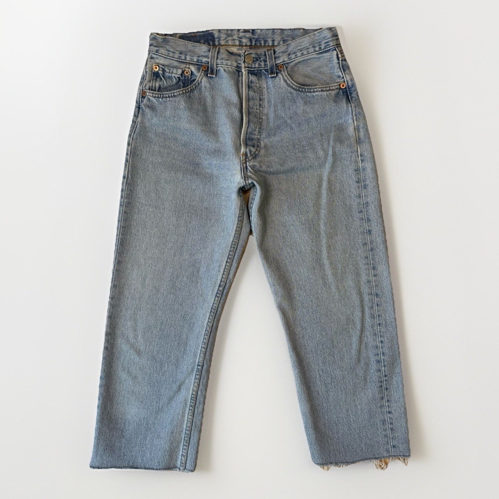Levi's Vintage Levis 501 Jeans 26 Blue Straight Leg 90s Denim Size US 26 / EU 42 - 1 Thumbnail