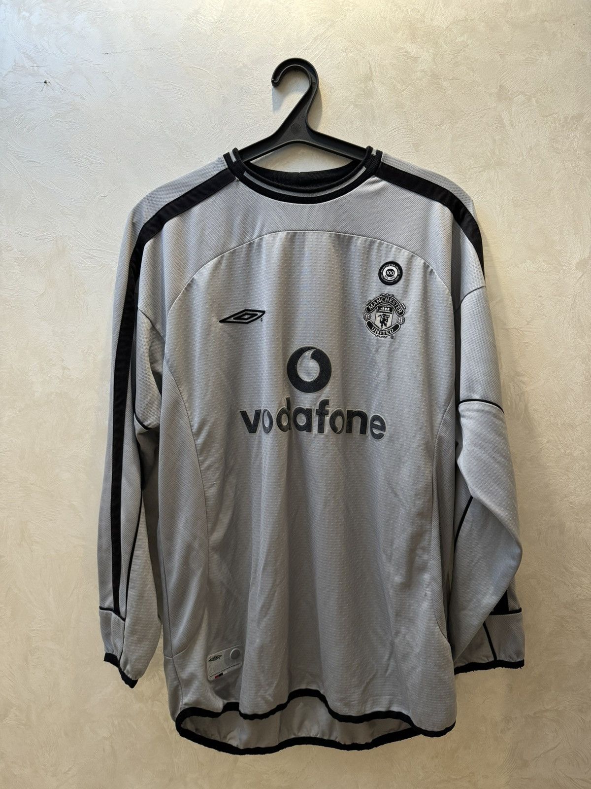 Umbro × Vintage MANCHESTER UNITED 2001 - 2002 CENTENARY GOALKEEPER SHIRT Size US L / EU 52-54 / 3 - 1 Thumbnail