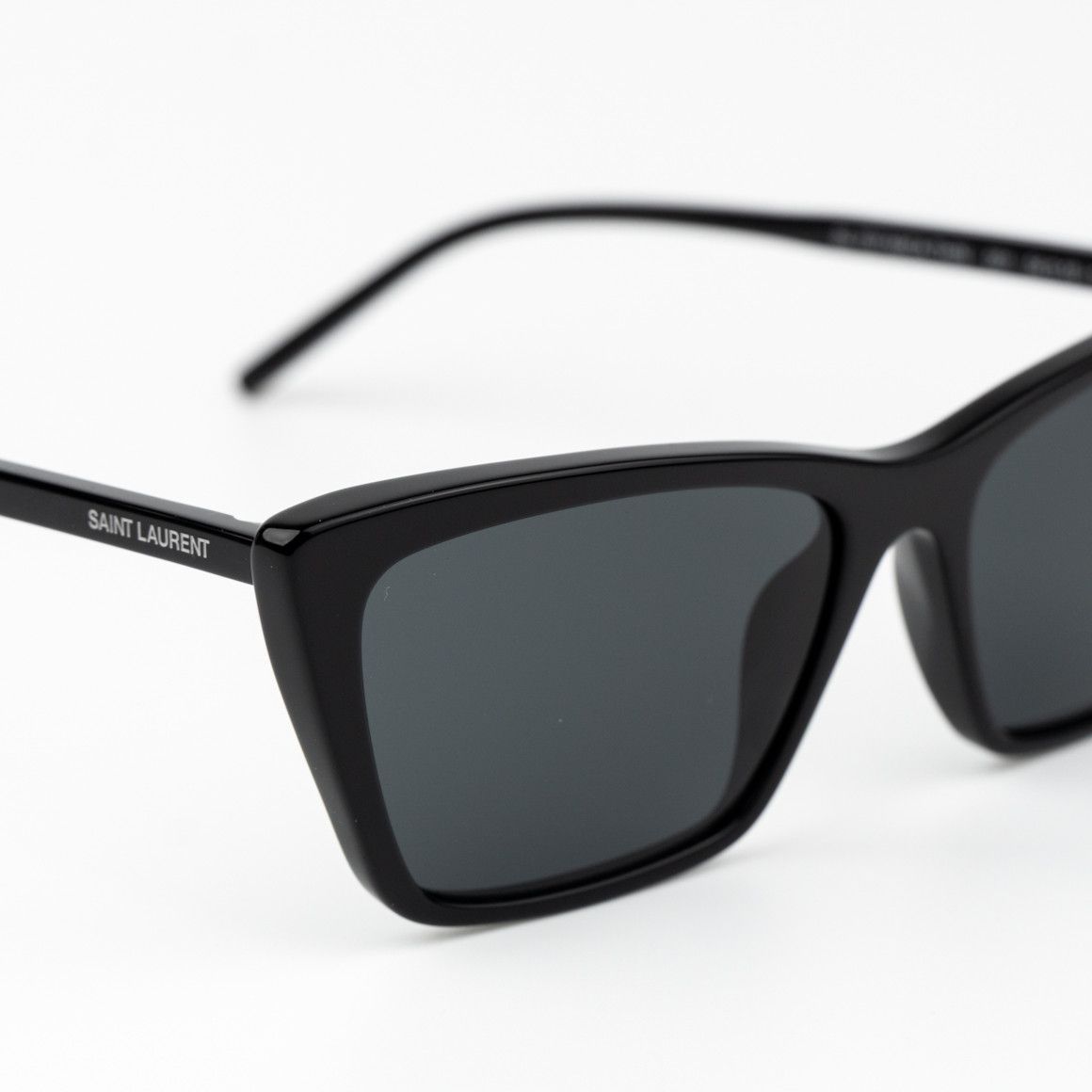 Saint Laurent Paris Saint Laurent Women Sunglasses Black SL737 MICA THIN 001 NEW Size ONE SIZE - 9 Thumbnail