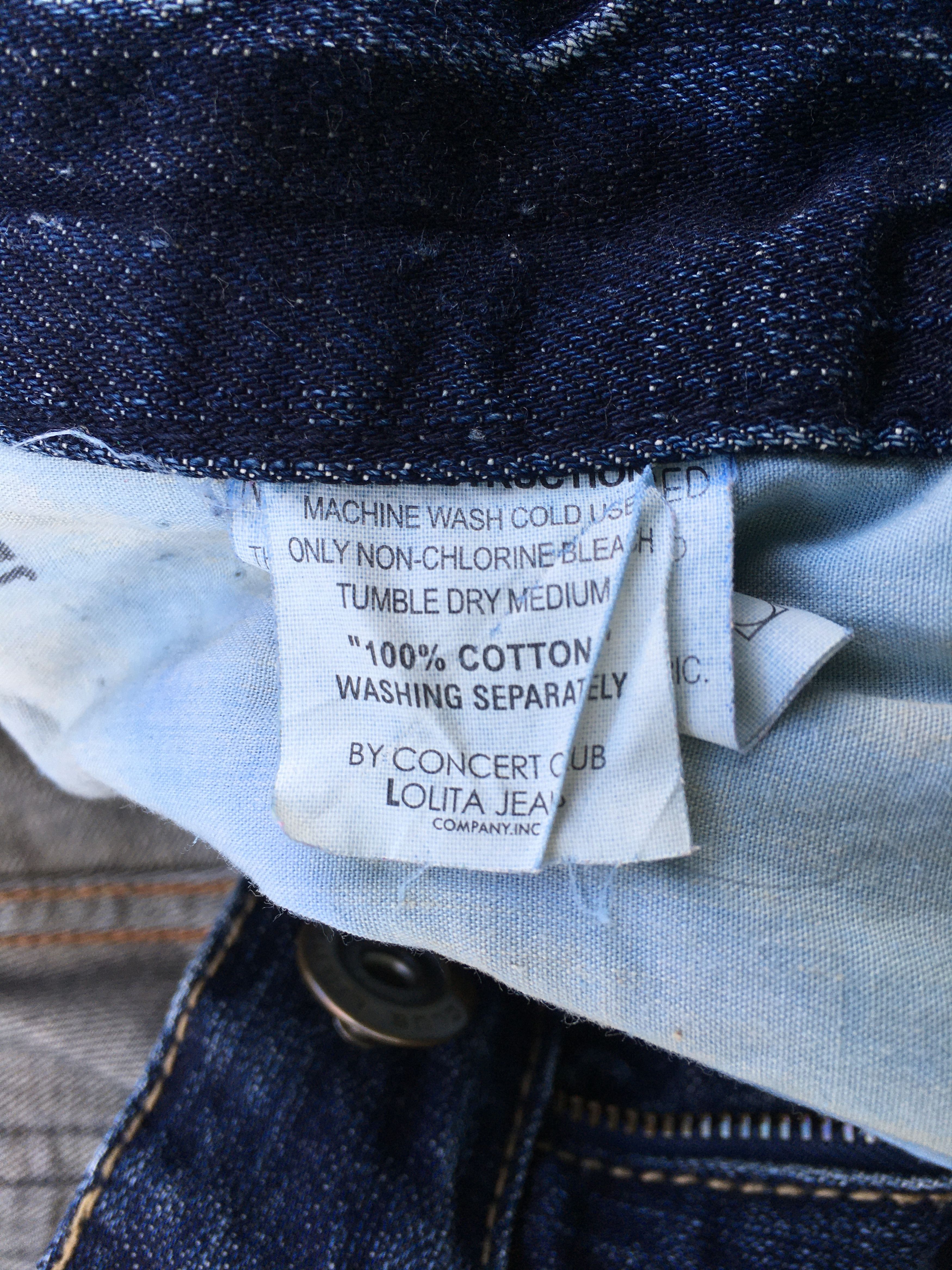 Japanese Brand Japanese medium blue wash 2000’s grunge jeans D-1099 Size 26" / US 2 / IT 38 - 12 Thumbnail