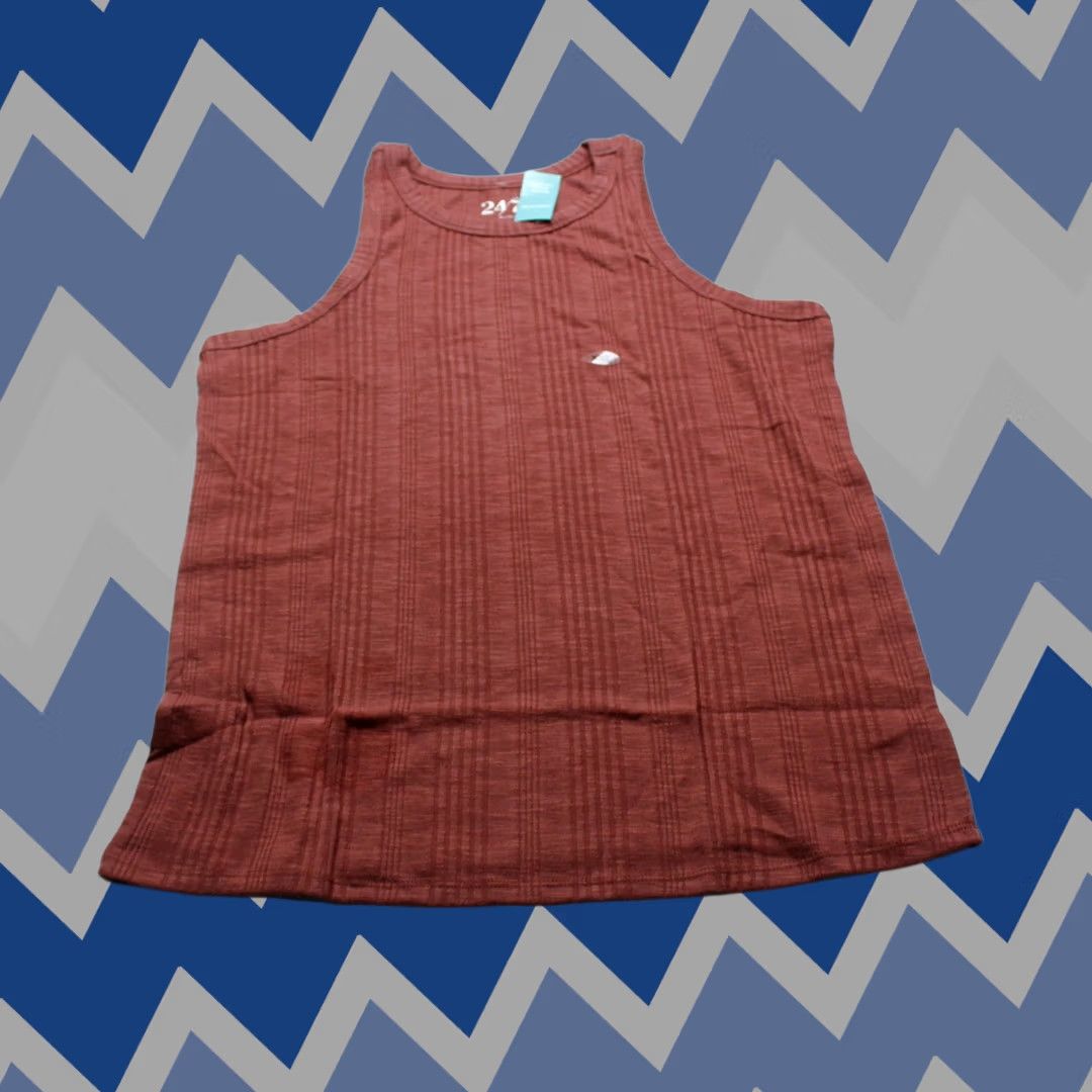Vintage Maurices Women's 24/7 Highline Variegated Ribbed Tank Top Brown Size 2XL NC3 Size XXL / US 16-18 / IT 52-54 - 1 Thumbnail