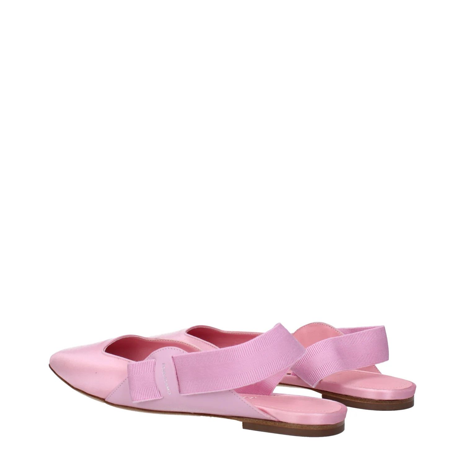 Salvatore Ferragamo ob1o1e1224 Satin Sandals in Pink Size US 7.5 / IT 37.5 - 4 Thumbnail