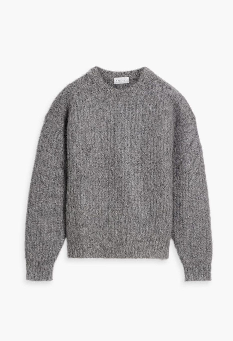 John Elliott John Elliott Brushed Ribbed-Knit Sweater Size US L / EU 52-54 / 3 - 5 Thumbnail