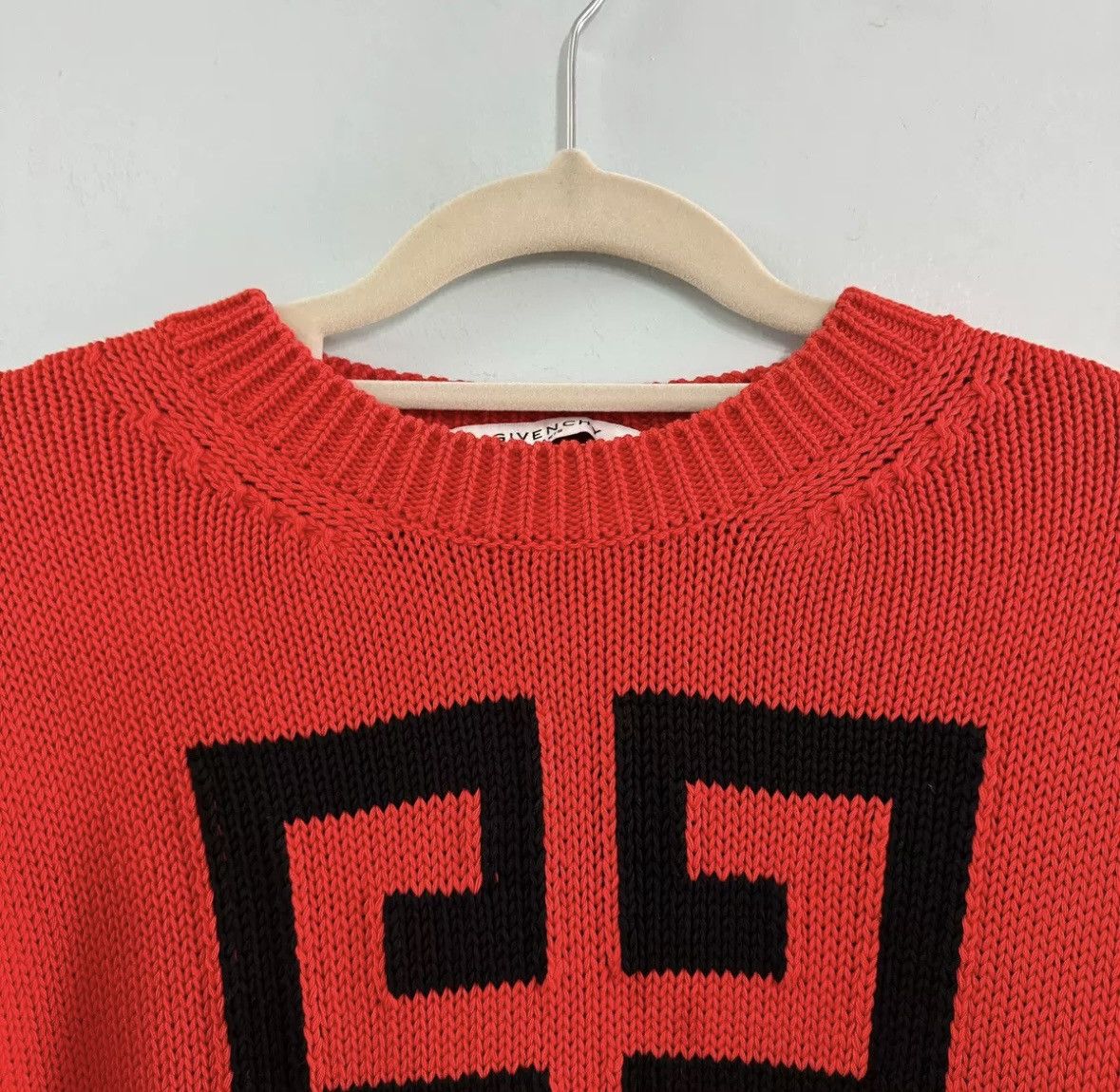 Givenchy Givenchy logo knitwear Size US S / EU 44-46 / 1 - 6 Thumbnail