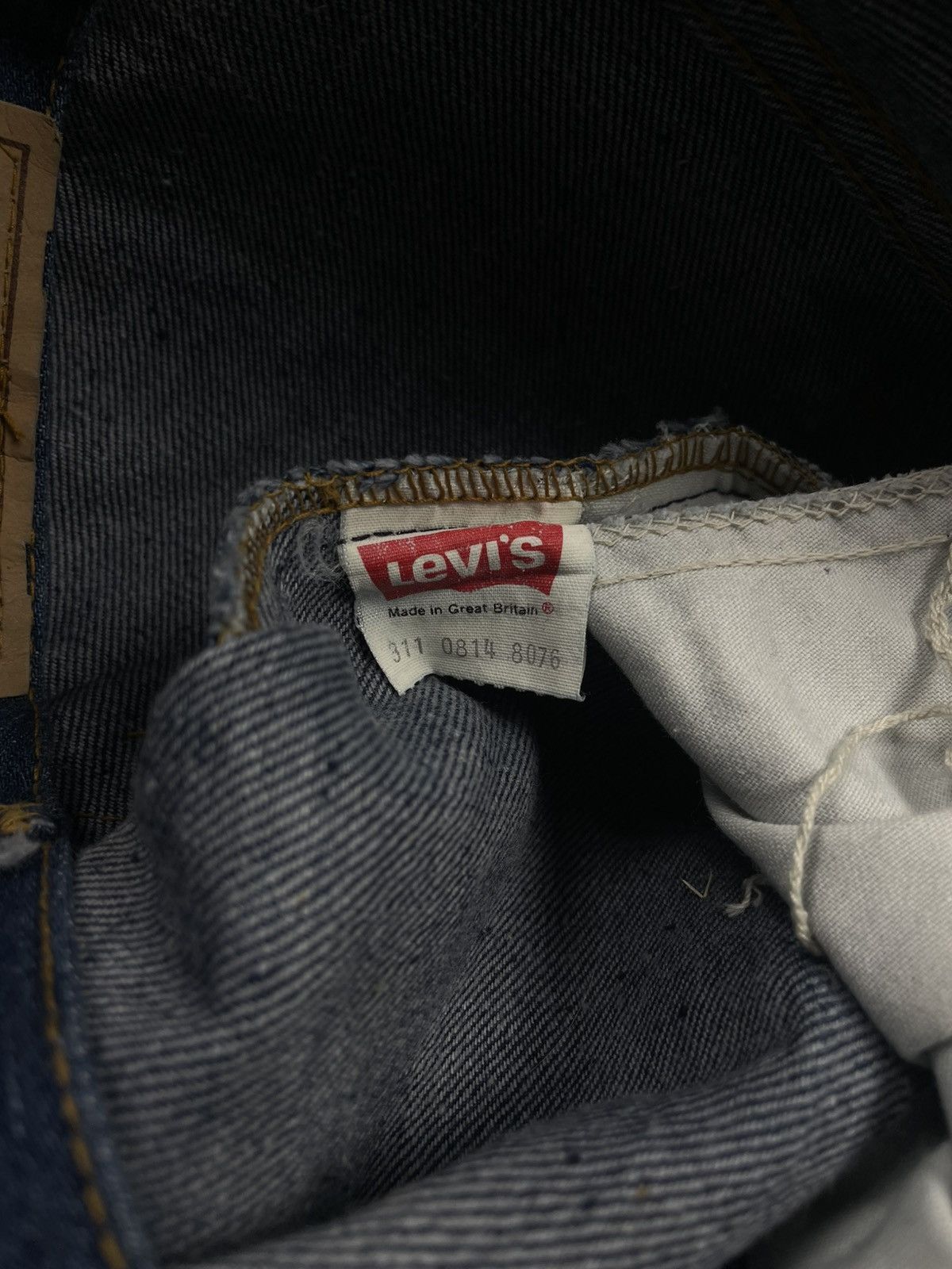 Levi's Vintage Clothing 70s Vintage Levis 633 02 17 W38L34 Made in Great Britain egv Size US 38 / EU 54 - 5 Thumbnail