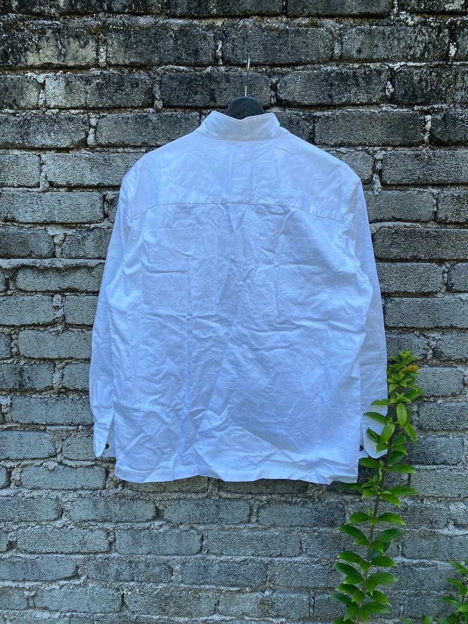Renoma Up Renoma Off White Zipper Shirt Jersey Size US L / EU 52-54 / 3 - 6 Thumbnail