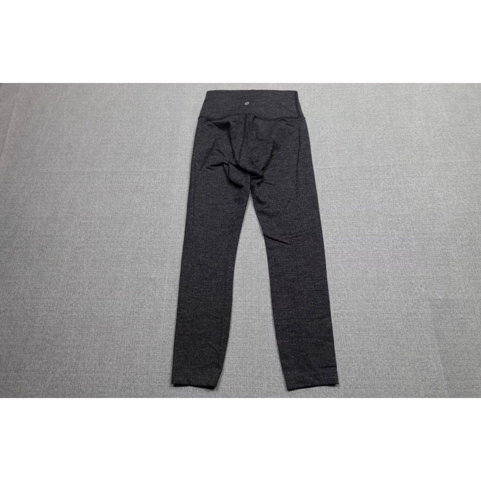 Lululemon Lululemon Wunder Under High-Rise Tights Women 4 Gray Athleisure Leggings, Gym & Training, Running & Jogging, Yoga, 4 Gray Womens Size 27" / US 4 / IT 40 - 4 Thumbnail
