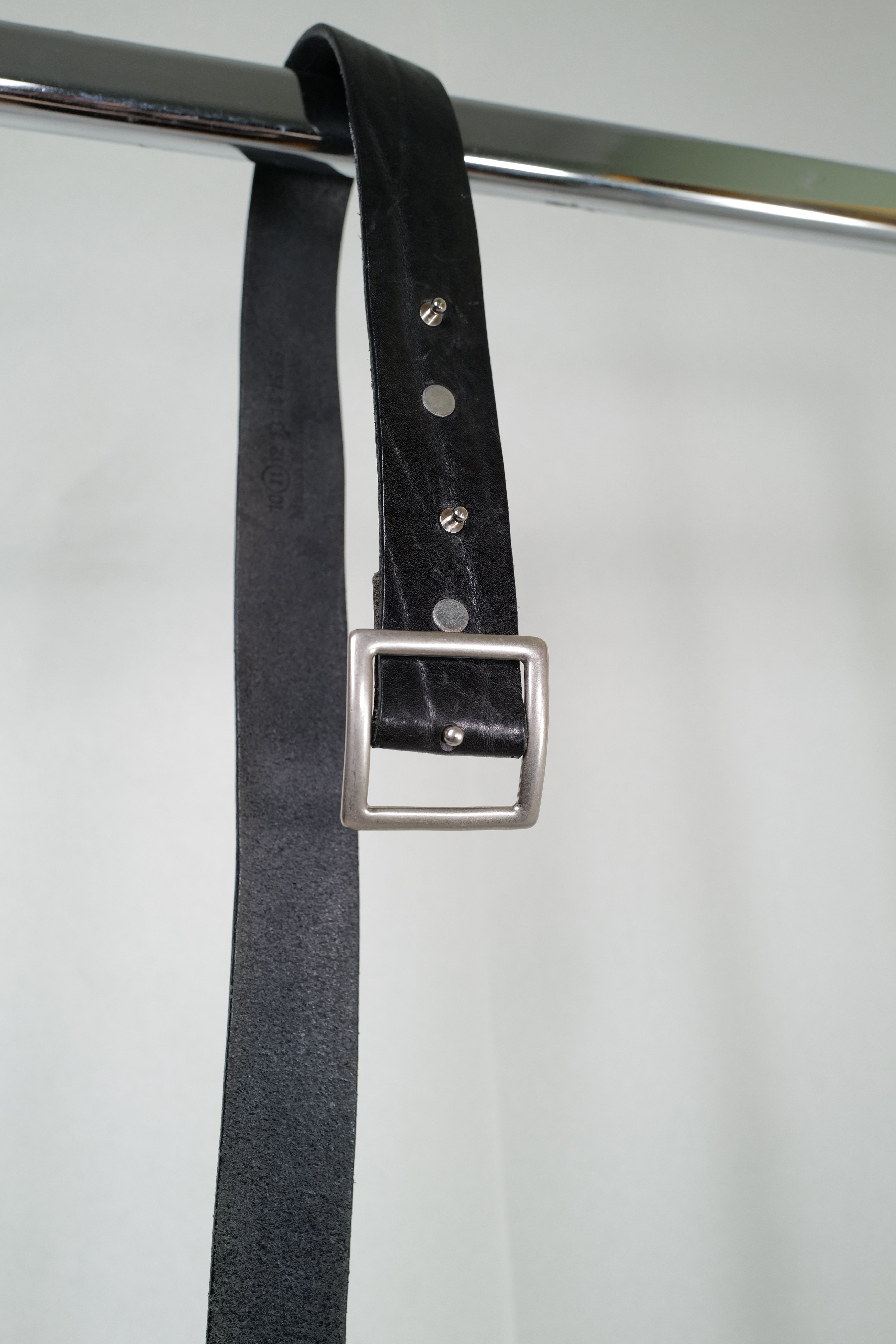 Maison Margiela Martin Margiela "Leather Belt" Size ONE SIZE - 8 Thumbnail