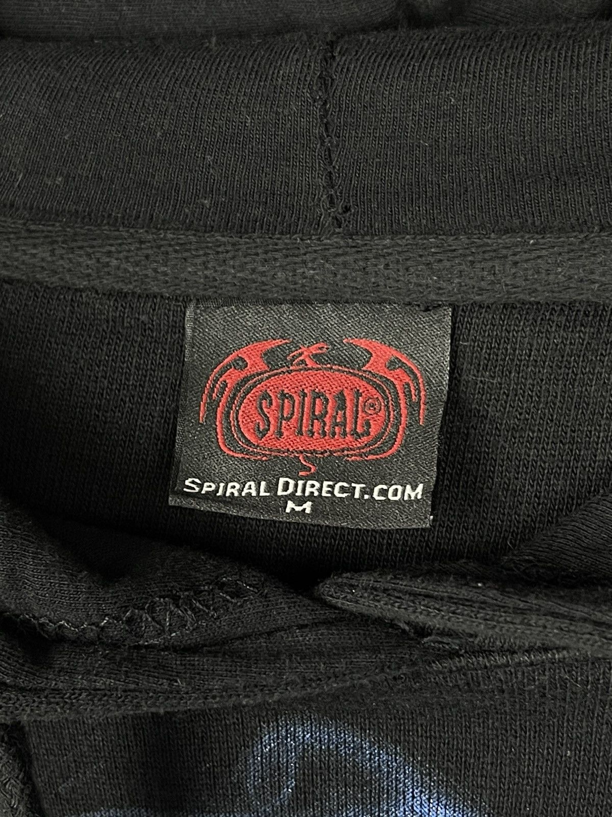 Other Spiral Direct Skull Big Logo Black Hoodie Men’s Size M Size US M / EU 48-50 / 2 - 13 Thumbnail