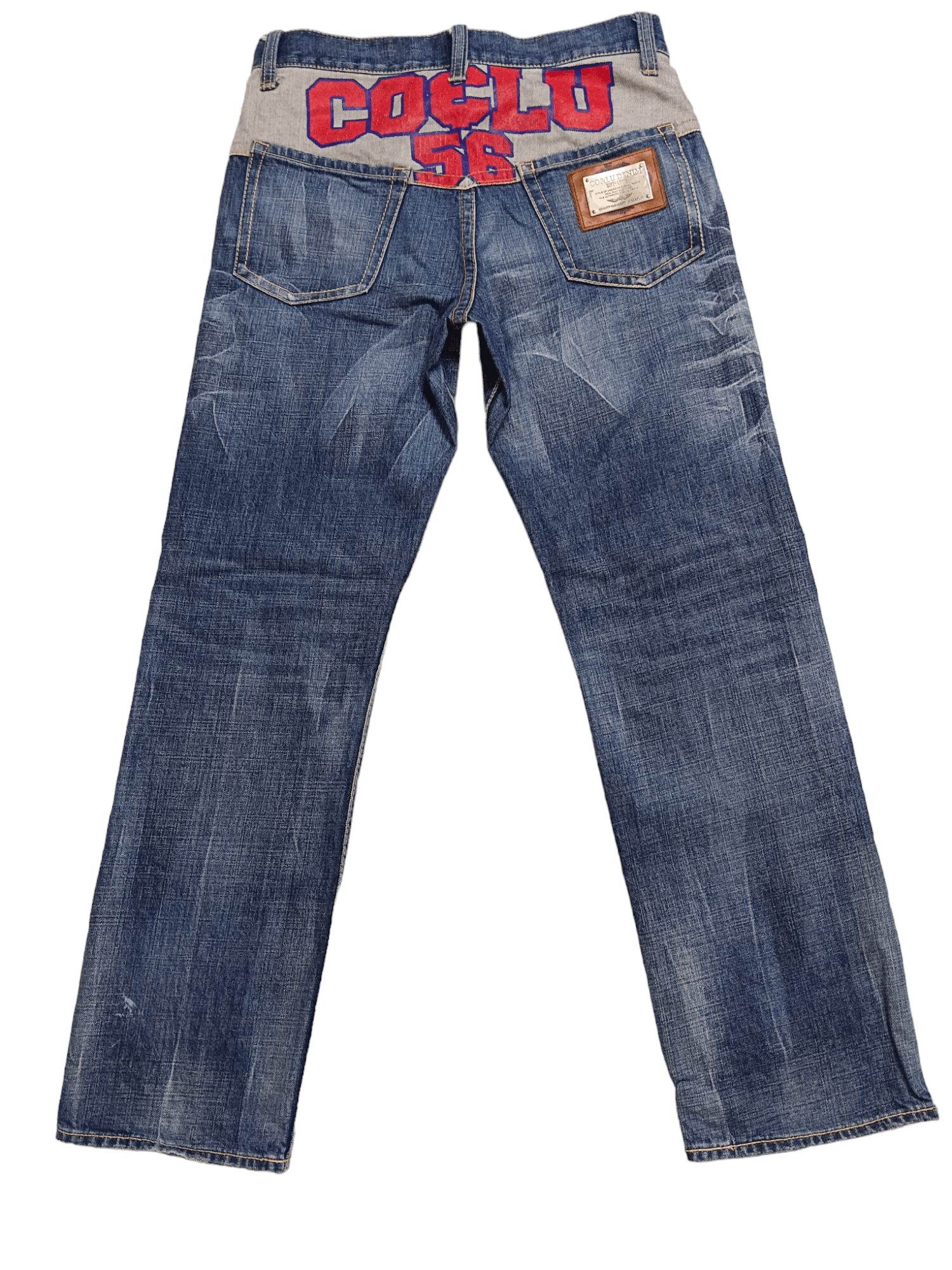 Japanese Brand Co&Lu Big Logo Denim Size US 29 - 3 Thumbnail