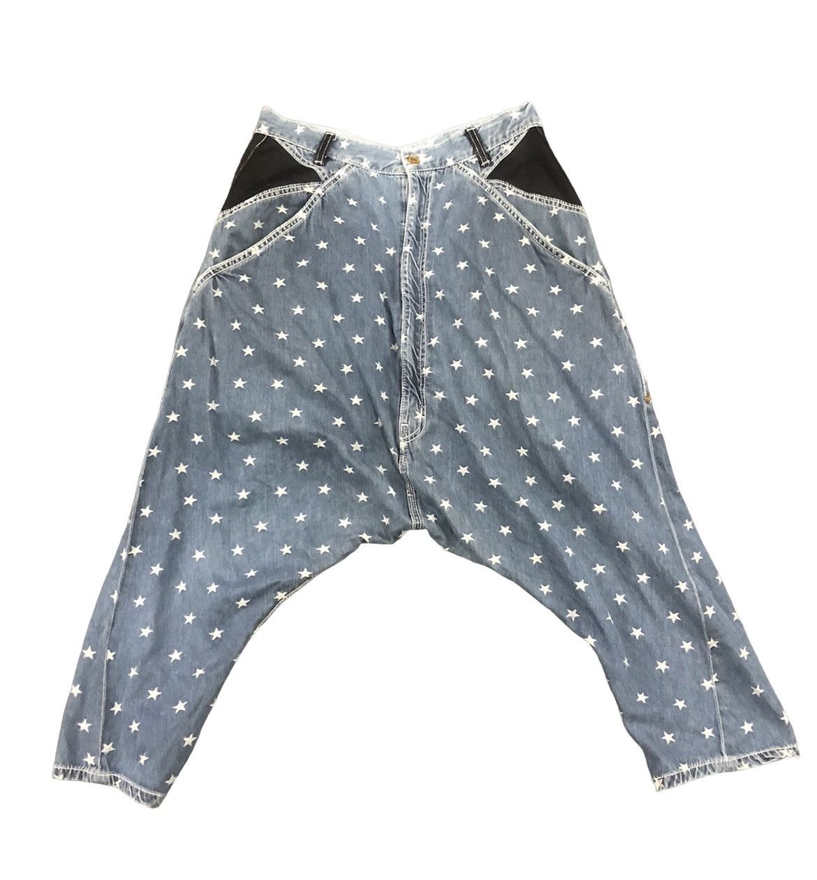 If Six Was Nine Issey miyake Mercibeaucoup Low Rise Star design jeans Size US 29 - 1 Thumbnail