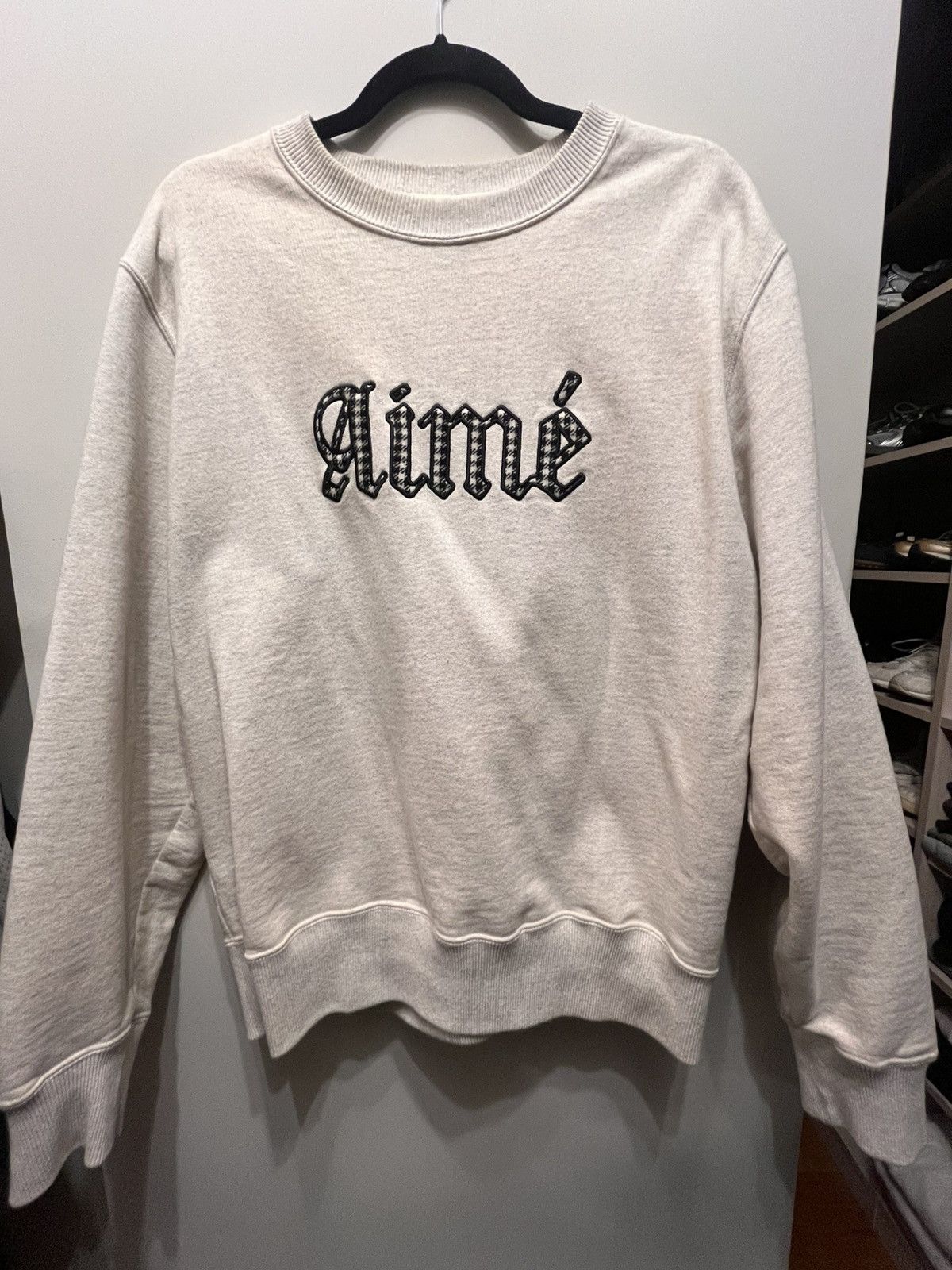 Aime Leon Dore Aime Leon Dore Houndstooth Crewneck Size US XL / EU 56 / 4 - 1 Thumbnail