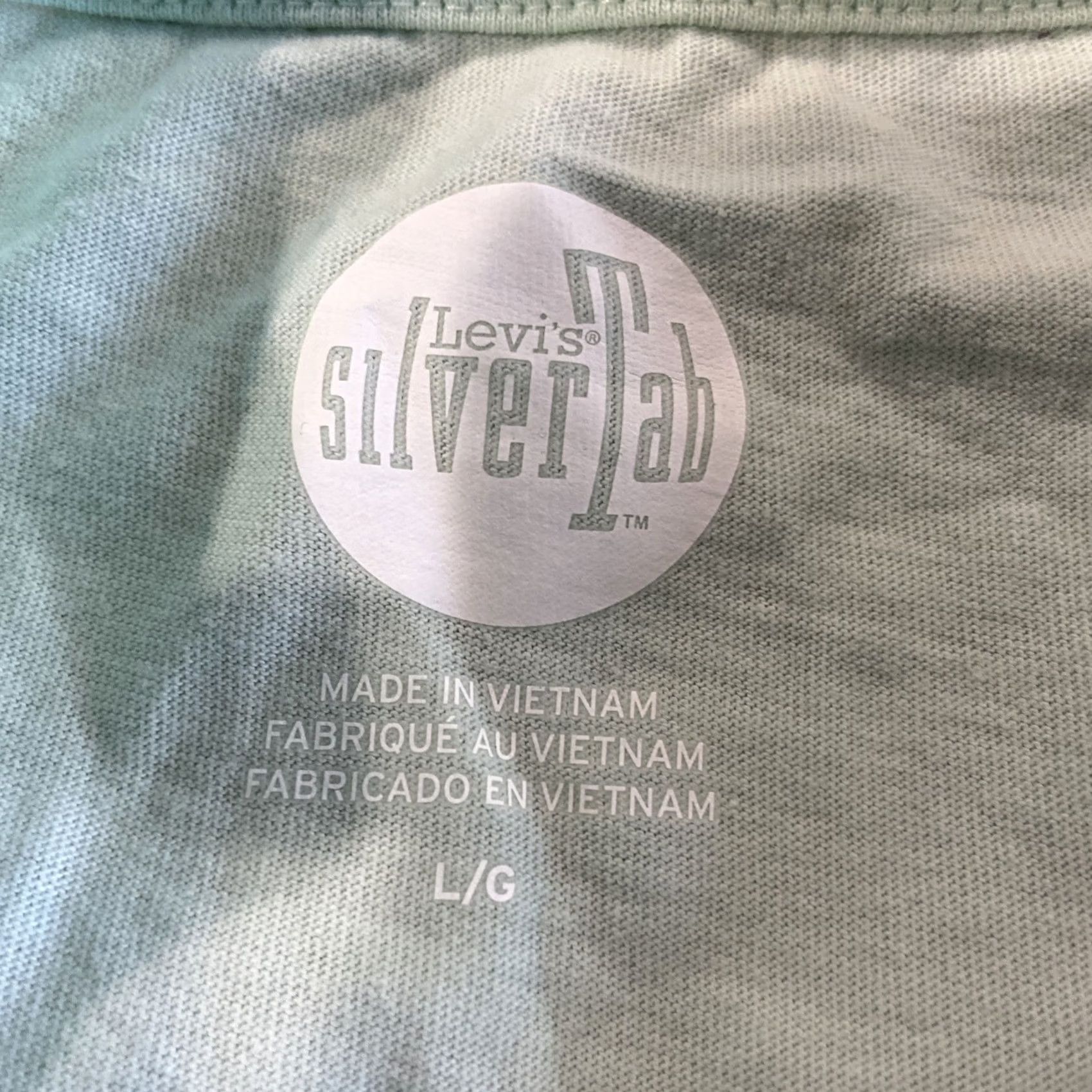 Levi's Levi's Men's SilverTab Relaxed Fit Cotton Large Mint Graphic Tee Shirt Size US L / EU 52-54 / 3 - 2 Thumbnail