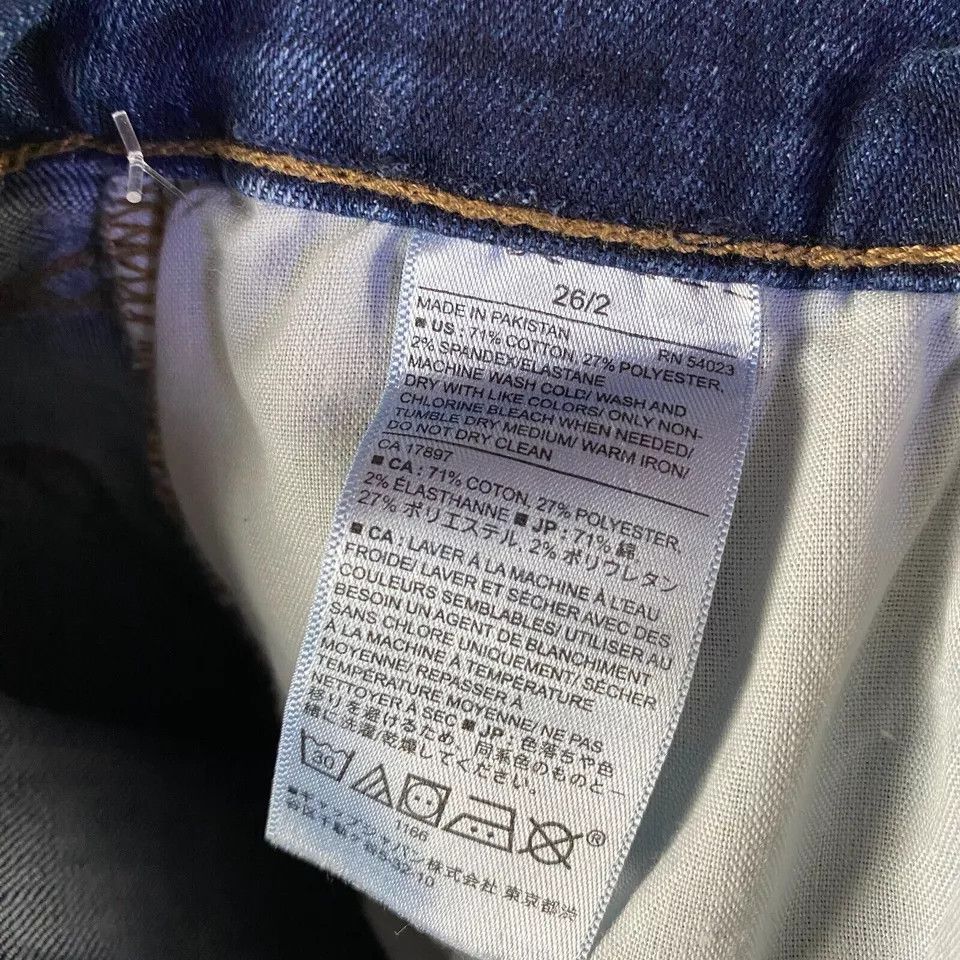 Banana Republic Banana Republic Jeans Women's 26/2 Skinny Denim Stretch Size 26" / US 2 / IT 38 - 8 Thumbnail