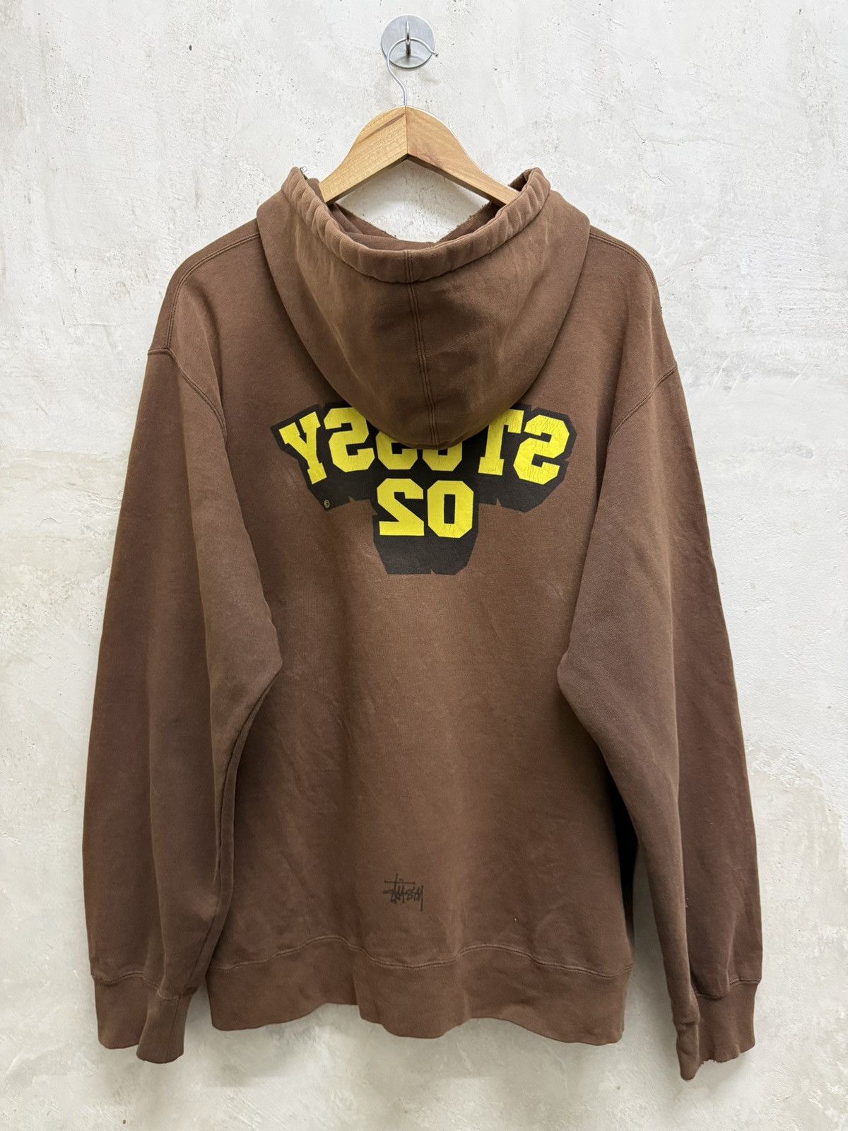 Stussy Vintage Distressed Stussy Spellout Thrash Hoodie Travis Keny Size US L / EU 52-54 / 3 - 3 Thumbnail