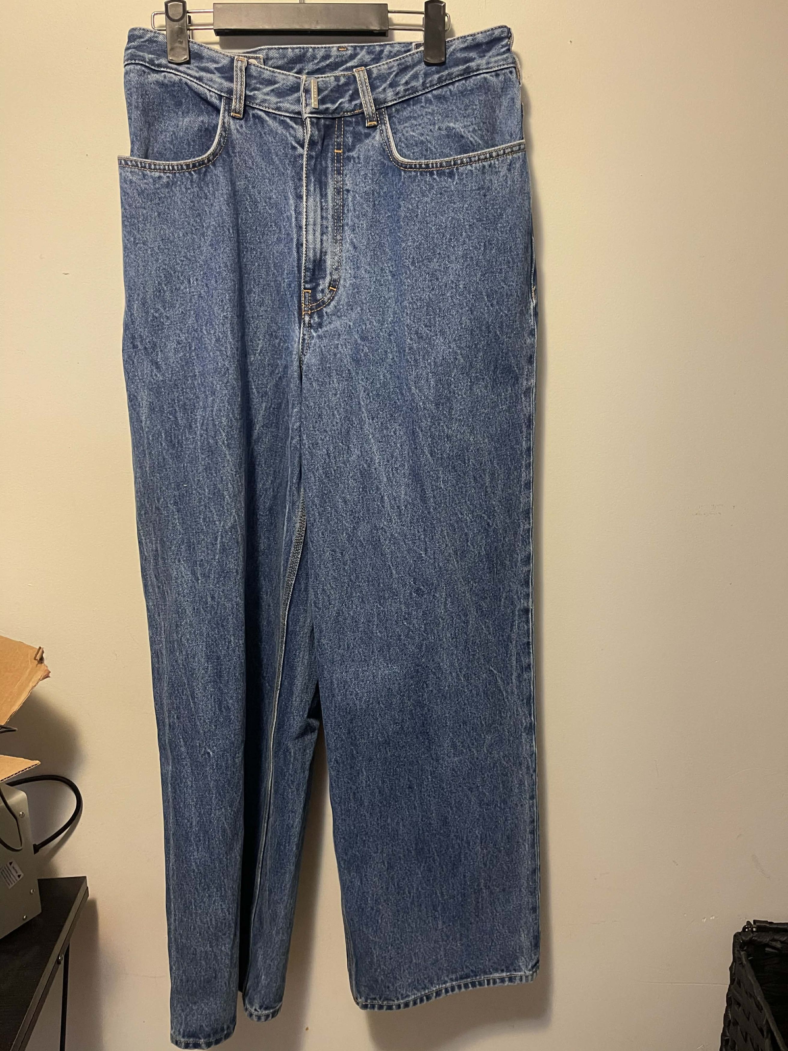 Givenchy Givenchy Blue Low Crotch Jeans Size US 30 / EU 46 - 2 Thumbnail