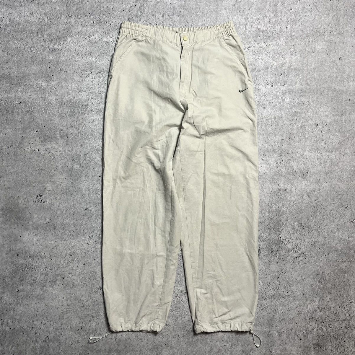 Nike × Vintage Nike parachute pants L vintage 00s silver tag Size US 34 / EU 50 - 1 Thumbnail