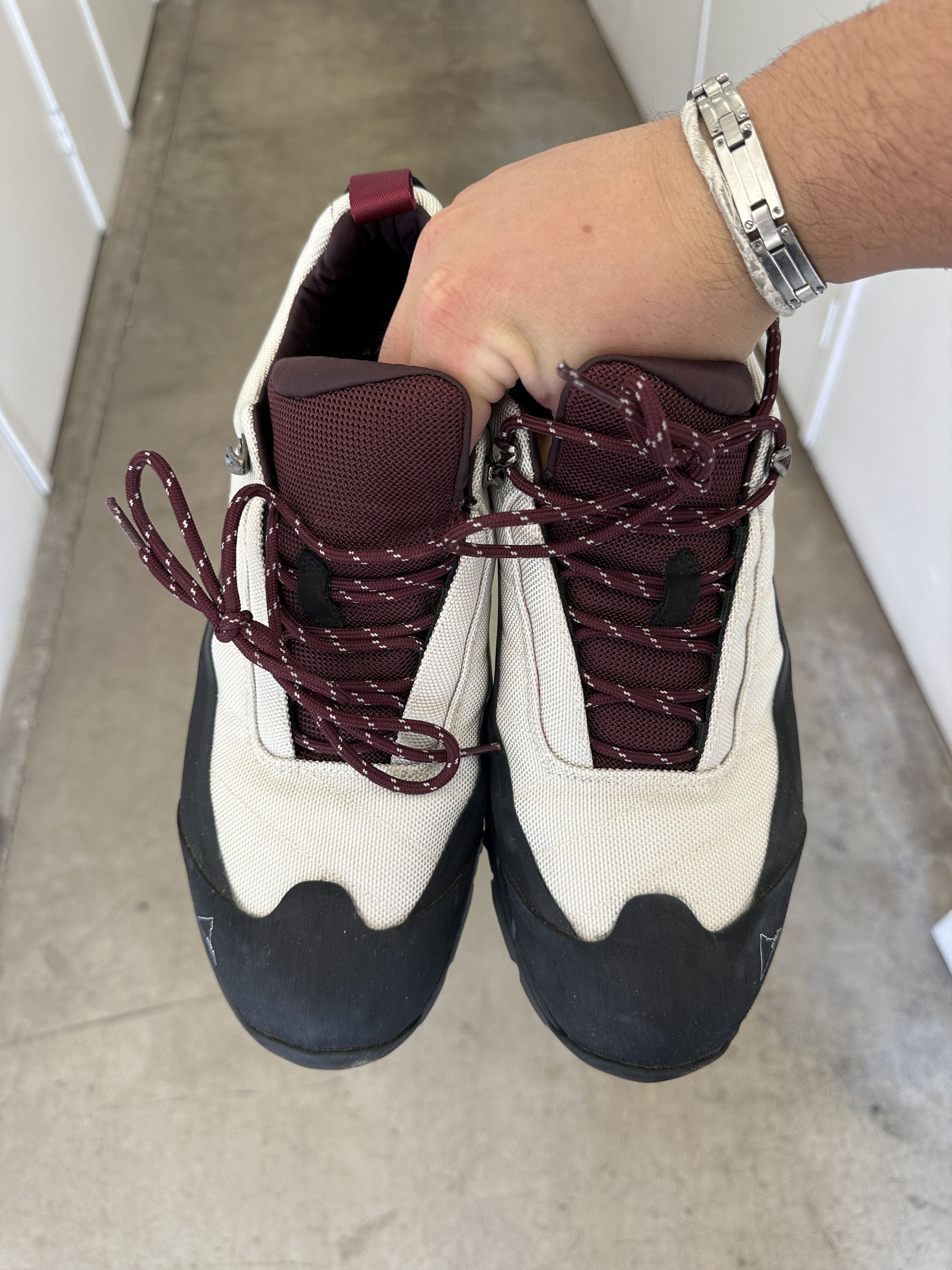 ROA ROA. Beige/red Mountain runners. 1032. Size US 12 / EU 45 - 6 Thumbnail