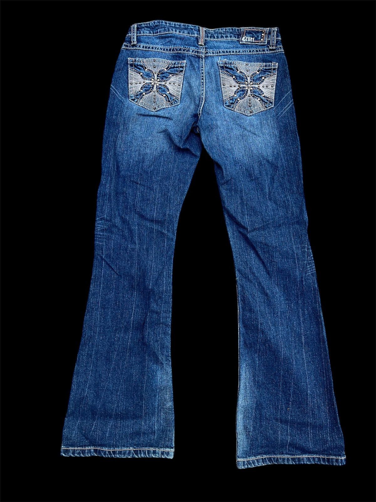 Hysteric Glamour × Japanese Brand × Vintage Flare Cruel Hysteric Inspired Denim Size US 31 - 2 Thumbnail